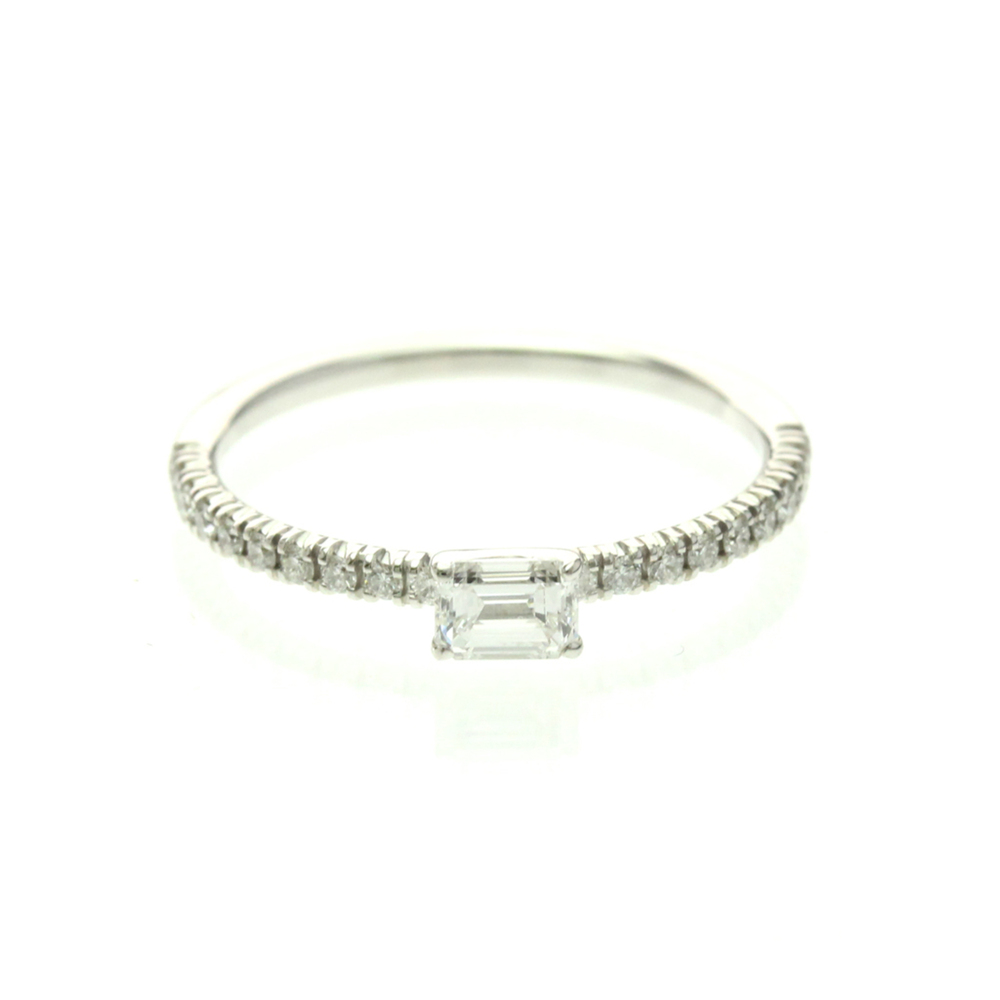 Cartier Etincelle de Cartier Solitaire Platinum with RBC Diamond and Pave Diamon